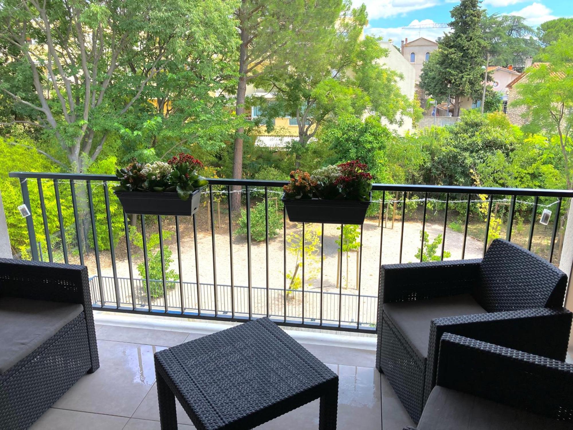 Appartement Design Au Coeur De Montpellier Avec Parking Prive Zewnętrze zdjęcie